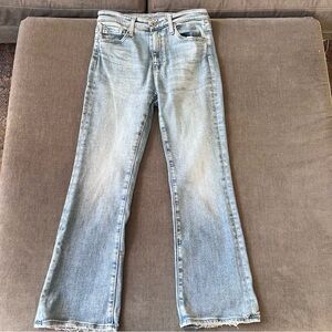 AG Farrah‎ Boot Crop Jeans Mid Rise Light Wash 27